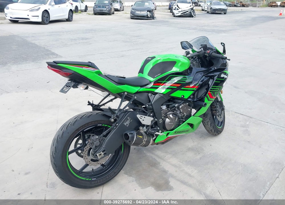 2023 KAWASAKI ZX636 K VIN: JKBZXJH14PA019022