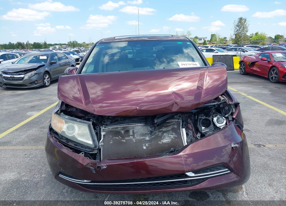 2015 HONDA ODYSSEY EX-L VIN: 5FNRL5H63FB030138