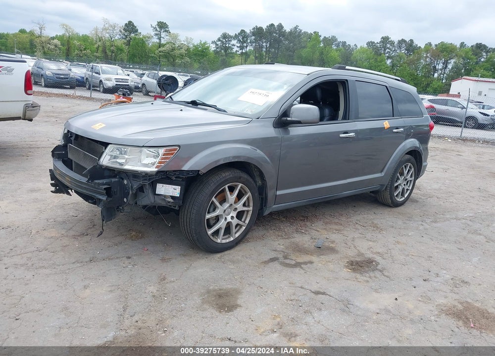 2013 DODGE JOURNEY CREW VIN: 3C4PDCDG4DT569695