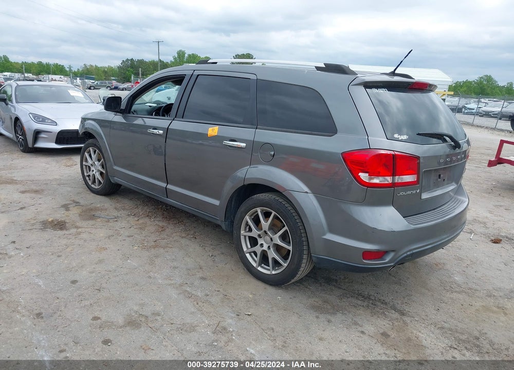 2013 DODGE JOURNEY CREW VIN: 3C4PDCDG4DT569695