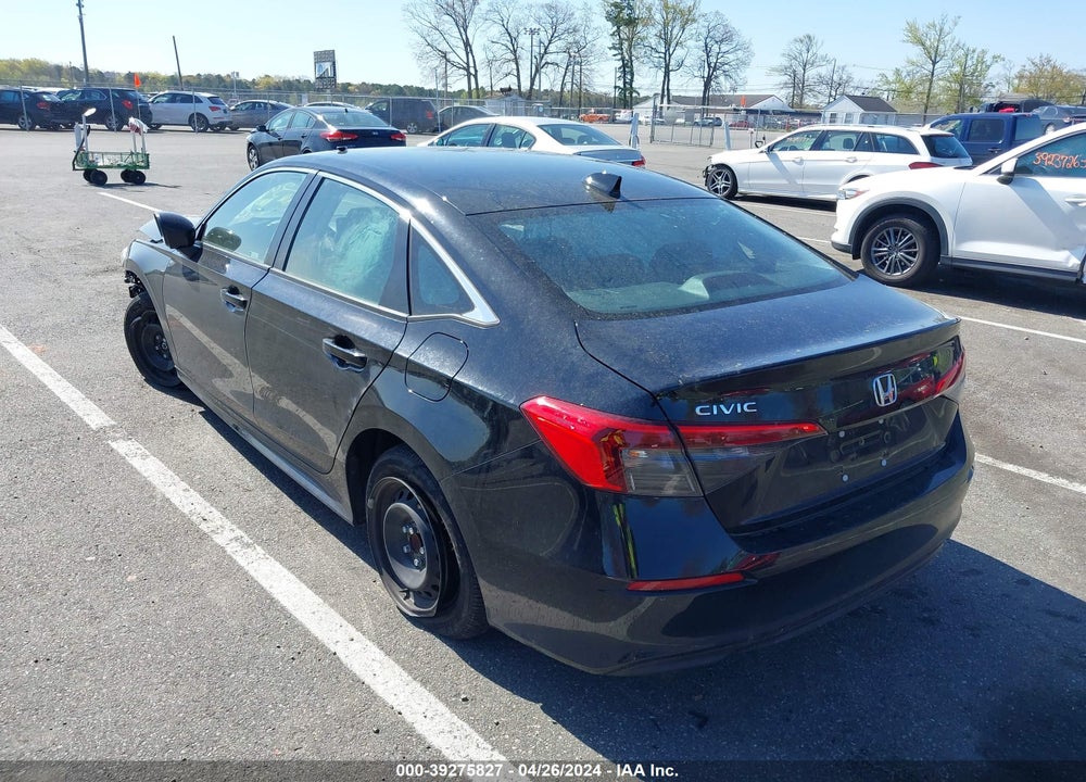 2023 HONDA CIVIC LX VIN: 2HGFE2F24PH553953
