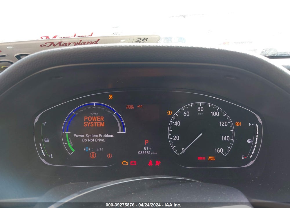 2020 HONDA ACCORD HYBRID TOURING VIN: 1HGCV3F9XLA002859
