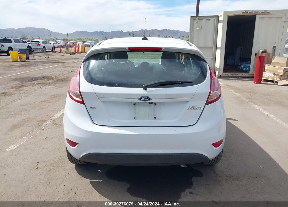 2018 FORD FIESTA SE VIN: 3FADP4EJ3JM127464