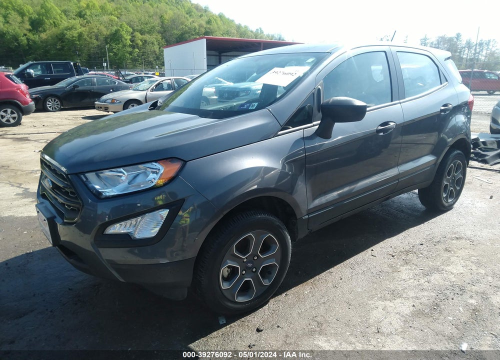2021 FORD ECOSPORT S VIN: MAJ6S3FL4MC395933