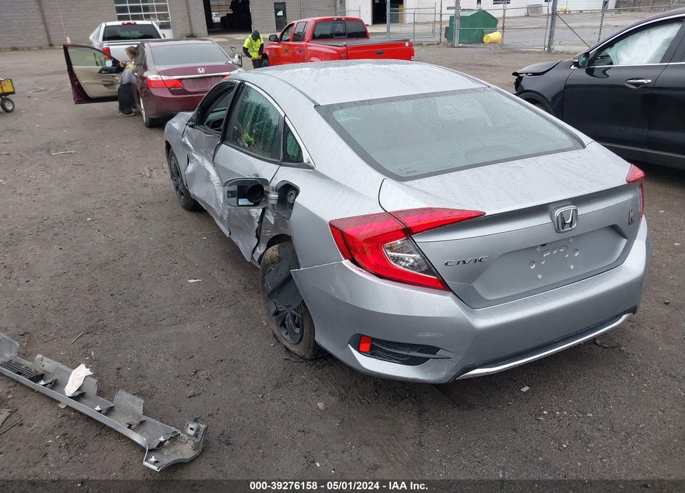 2020 HONDA CIVIC LX VIN: 2HGFC2F63LH543286