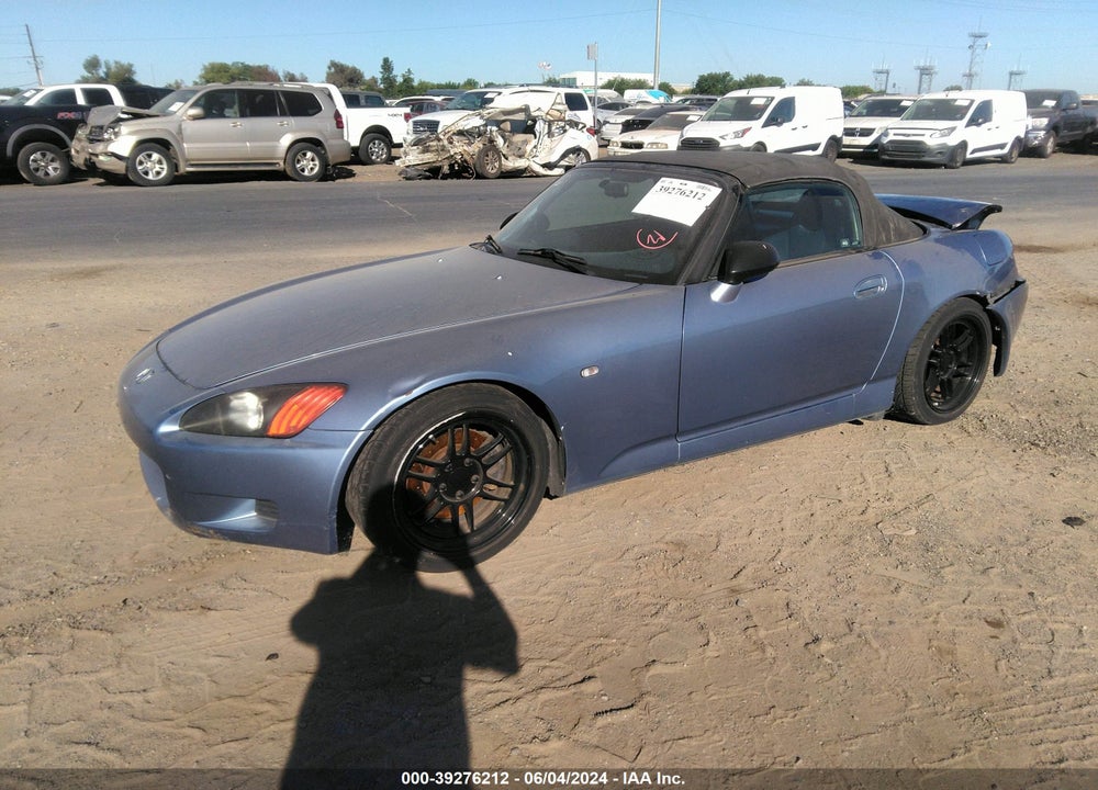 2002 HONDA S2000 VIN: JHMAP11432T000436
