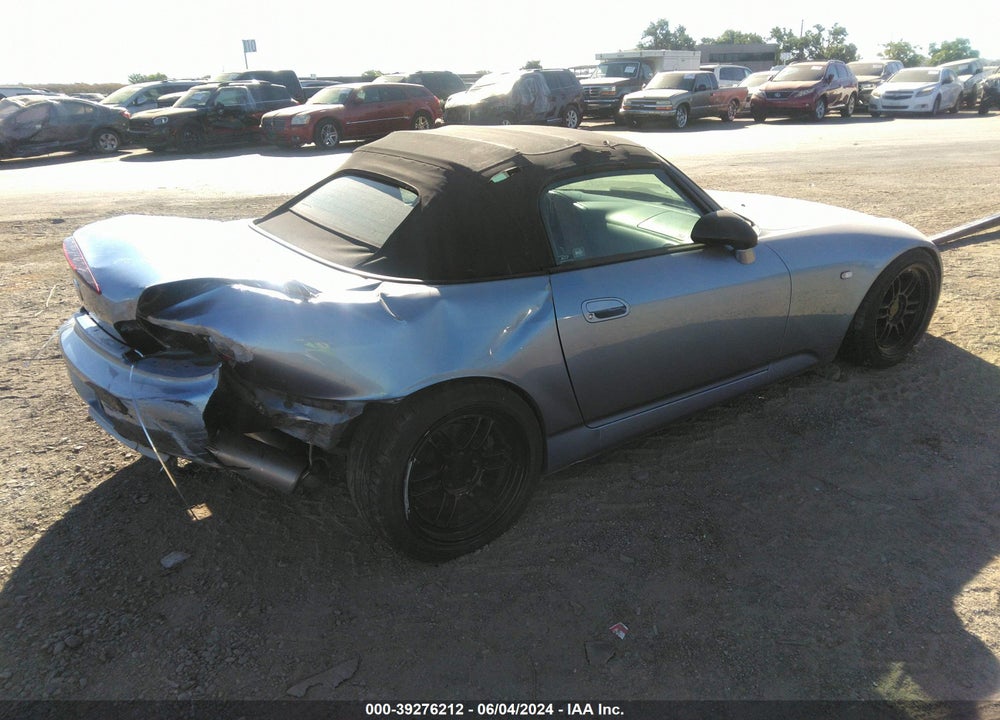 2002 HONDA S2000 VIN: JHMAP11432T000436
