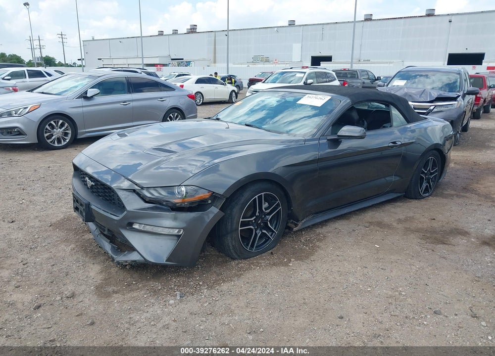 2018 FORD MUSTANG ECOBOOST PREMIUM VIN: 1FATP8UH0J5110001