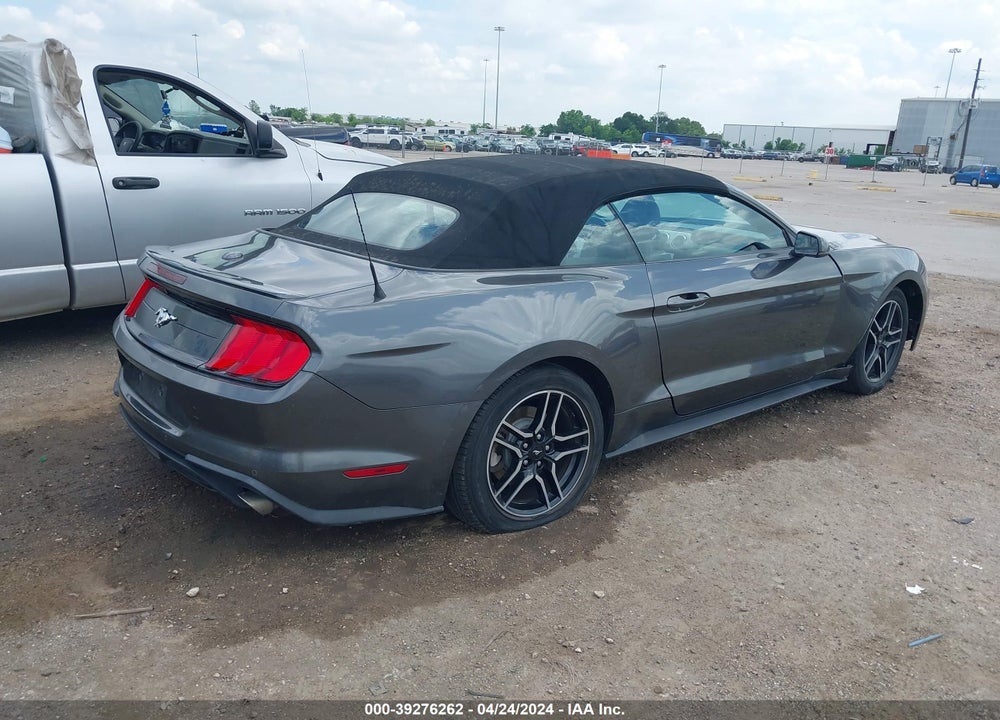 2018 FORD MUSTANG ECOBOOST PREMIUM VIN: 1FATP8UH0J5110001
