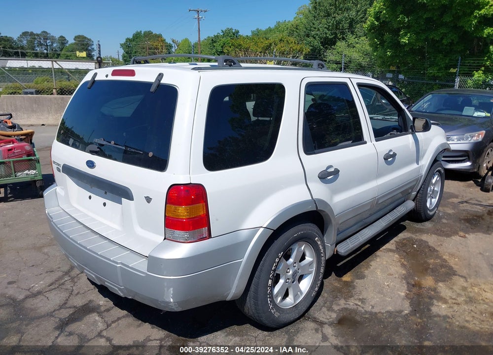 2007 FORD ESCAPE VIN: 1FMYU93127KA51929