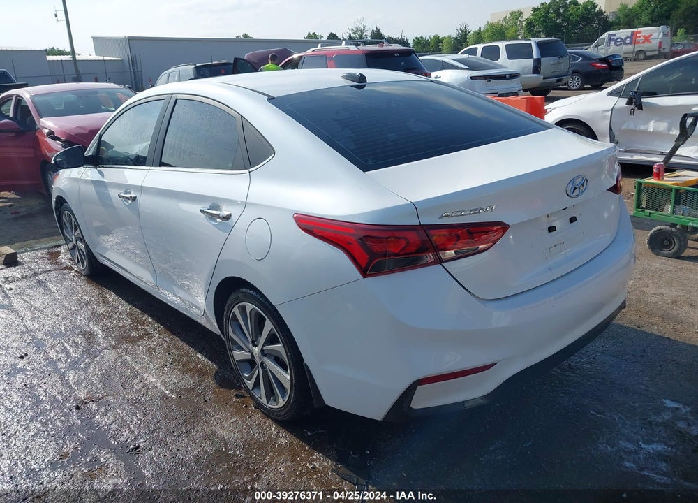 2020 HYUNDAI ACCENT LIMITED VIN: 3KPC34A69LE120650