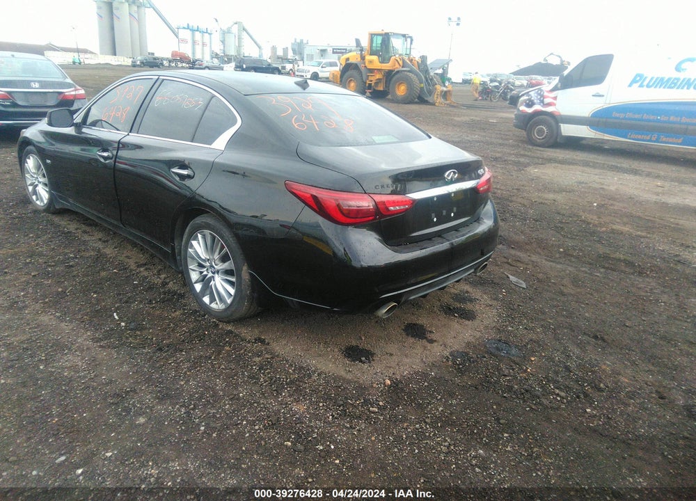2019 INFINITI Q50 3.0T LUXE VIN: JN1EV7AP6KM515322