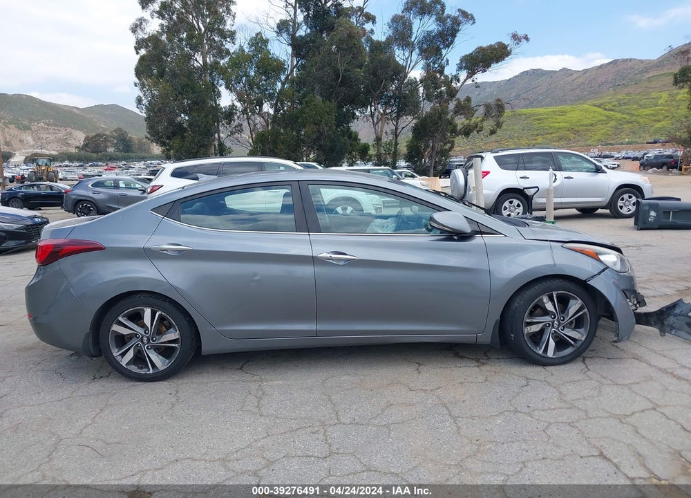 2016 HYUNDAI ELANTRA LIMITED VIN: KMHDH4AEXGU597166