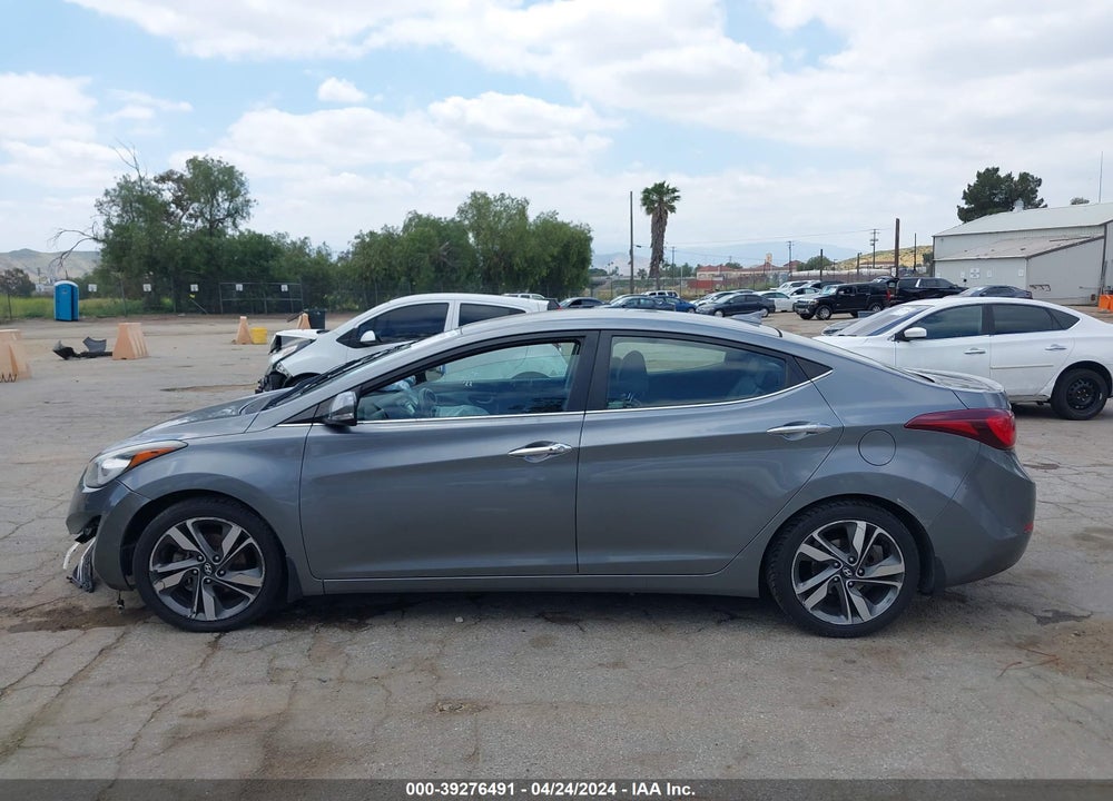 2016 HYUNDAI ELANTRA LIMITED VIN: KMHDH4AEXGU597166