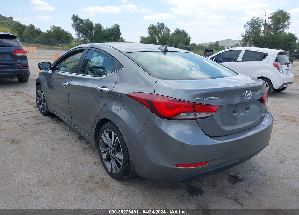 2016 HYUNDAI ELANTRA LIMITED VIN: KMHDH4AEXGU597166