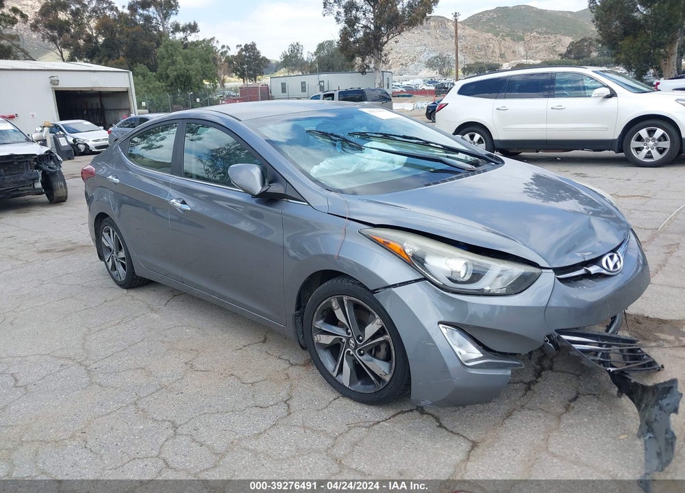 2016 HYUNDAI ELANTRA LIMITED VIN: KMHDH4AEXGU597166