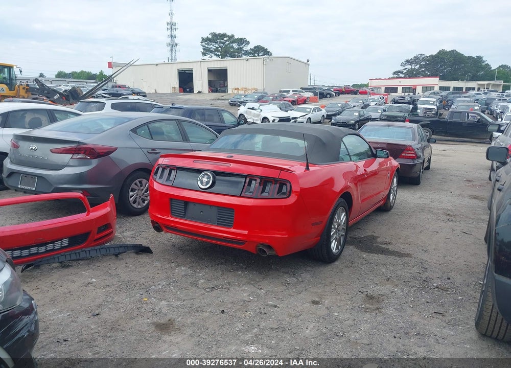 2014 FORD MUSTANG V6 PREMIUM VIN: 1ZVBP8EMXE5253204