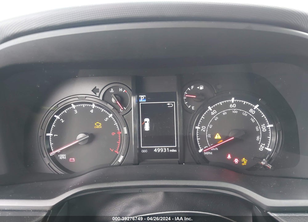2022 TOYOTA 4RUNNER SR5 VIN: JTEMU5JR1N6039194