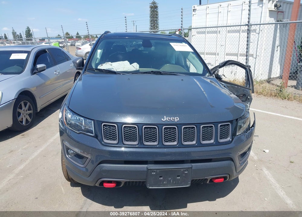 2018 JEEP COMPASS TRAILHAWK 4X4 VIN: 3C4NJDDB5JT483186