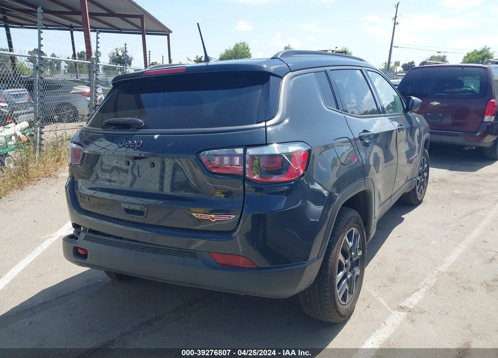 2018 JEEP COMPASS TRAILHAWK 4X4 VIN: 3C4NJDDB5JT483186