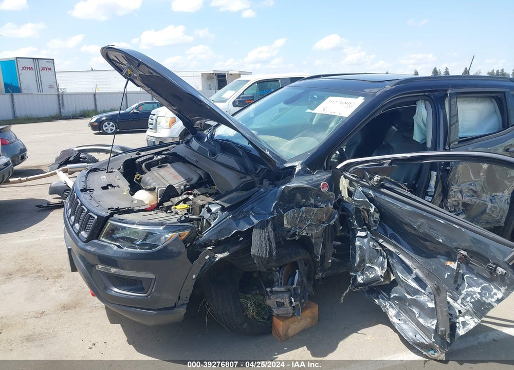 2018 JEEP COMPASS TRAILHAWK 4X4 VIN: 3C4NJDDB5JT483186