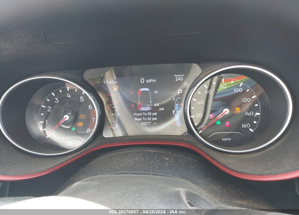 2018 JEEP COMPASS TRAILHAWK 4X4 VIN: 3C4NJDDB5JT483186