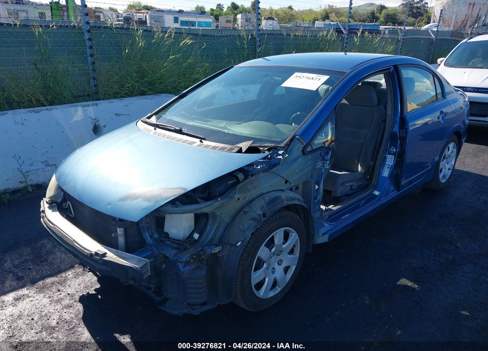 2009 HONDA CIVIC LX VIN: 1HGFA16569L006592