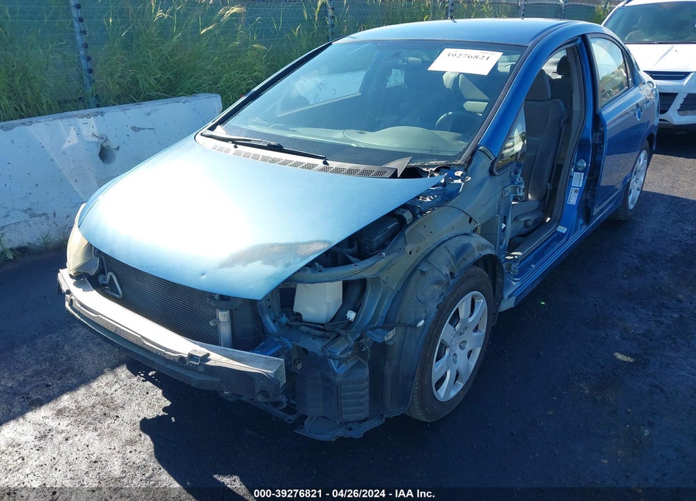 2009 HONDA CIVIC LX VIN: 1HGFA16569L006592