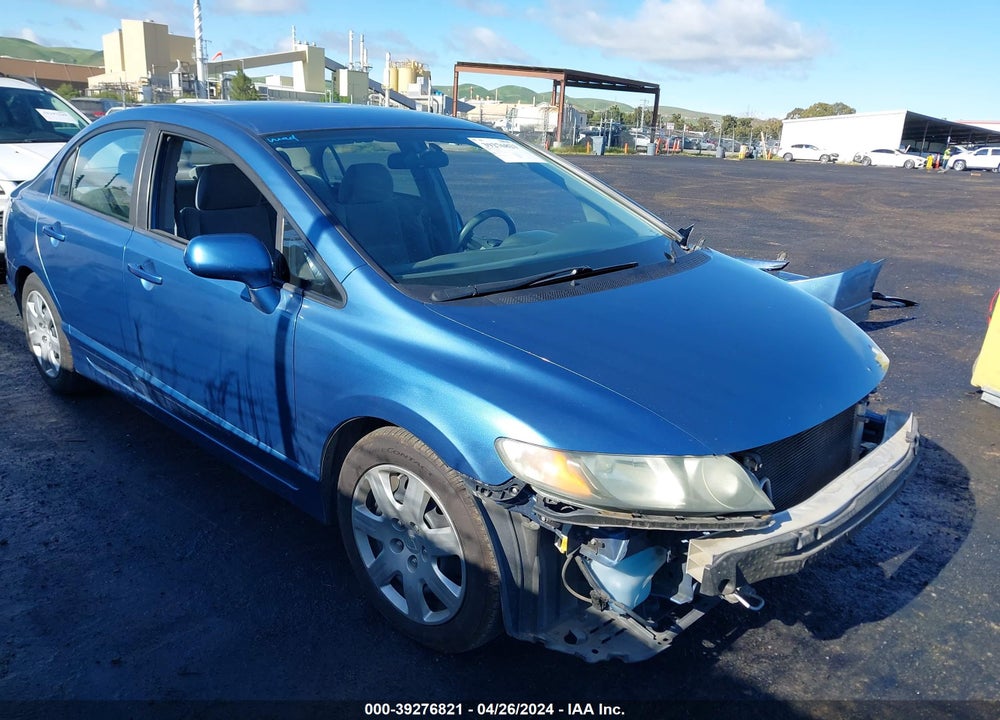 2009 HONDA CIVIC LX VIN: 1HGFA16569L006592