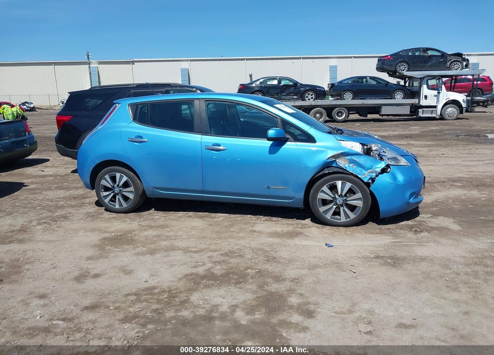 2013 NISSAN LEAF SL VIN: 1N4AZ0CP9DC412477