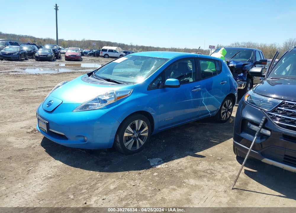 2013 NISSAN LEAF SL VIN: 1N4AZ0CP9DC412477