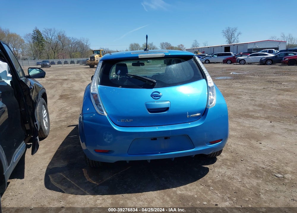 2013 NISSAN LEAF SL VIN: 1N4AZ0CP9DC412477