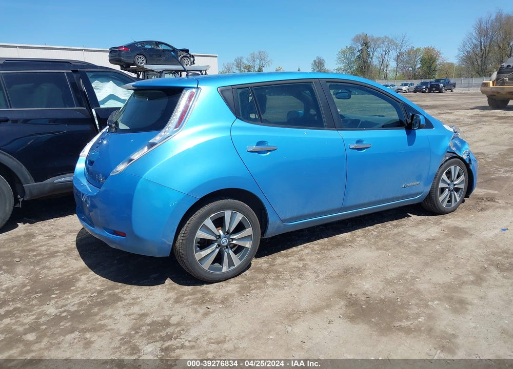 2013 NISSAN LEAF SL VIN: 1N4AZ0CP9DC412477