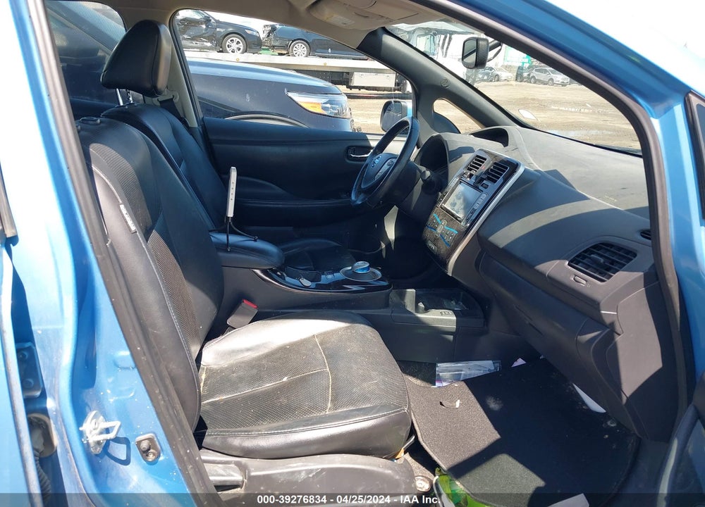 2013 NISSAN LEAF SL VIN: 1N4AZ0CP9DC412477