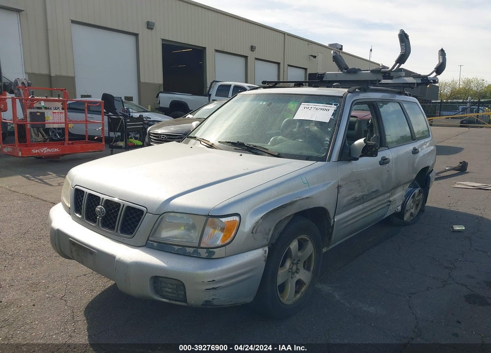 2002 SUBARU FORESTER S VIN: JF1SF65622G724232