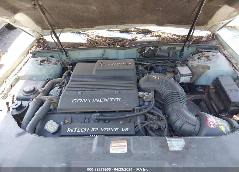 1997 LINCOLN CONTINENTAL VIN: 1LNLM97V4VY604212