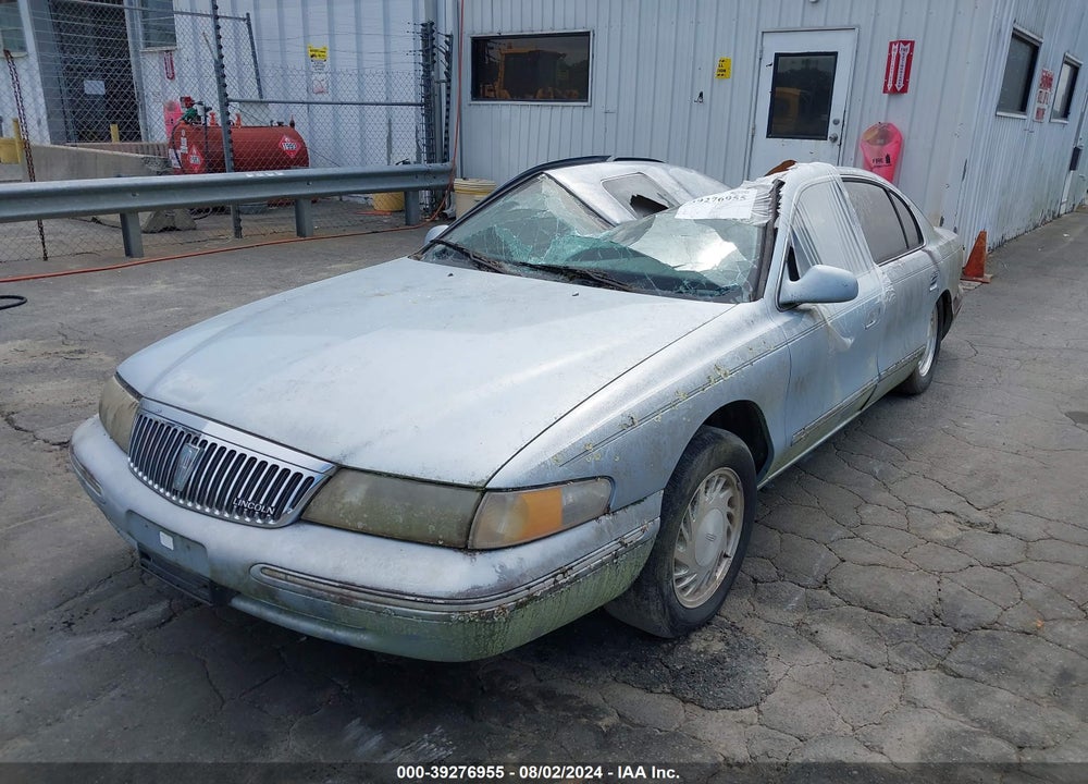 1997 LINCOLN CONTINENTAL VIN: 1LNLM97V4VY604212