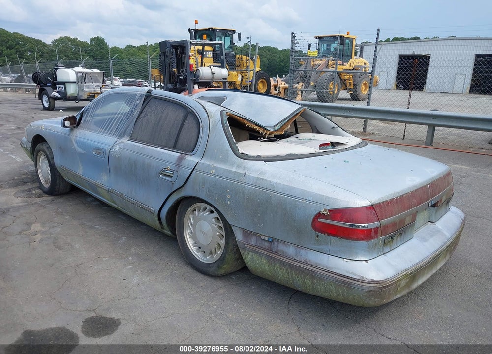 1997 LINCOLN CONTINENTAL VIN: 1LNLM97V4VY604212