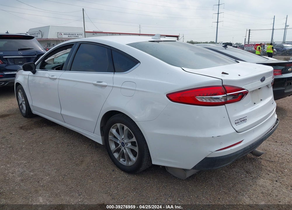 2020 FORD FUSION SE VIN: 3FA6P0HD7LR236149