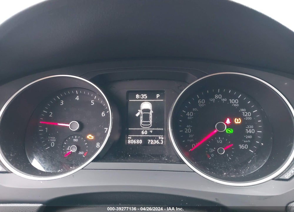2017 VOLKSWAGEN JETTA 1.4T SE VIN: 3VWDB7AJ9HM401922