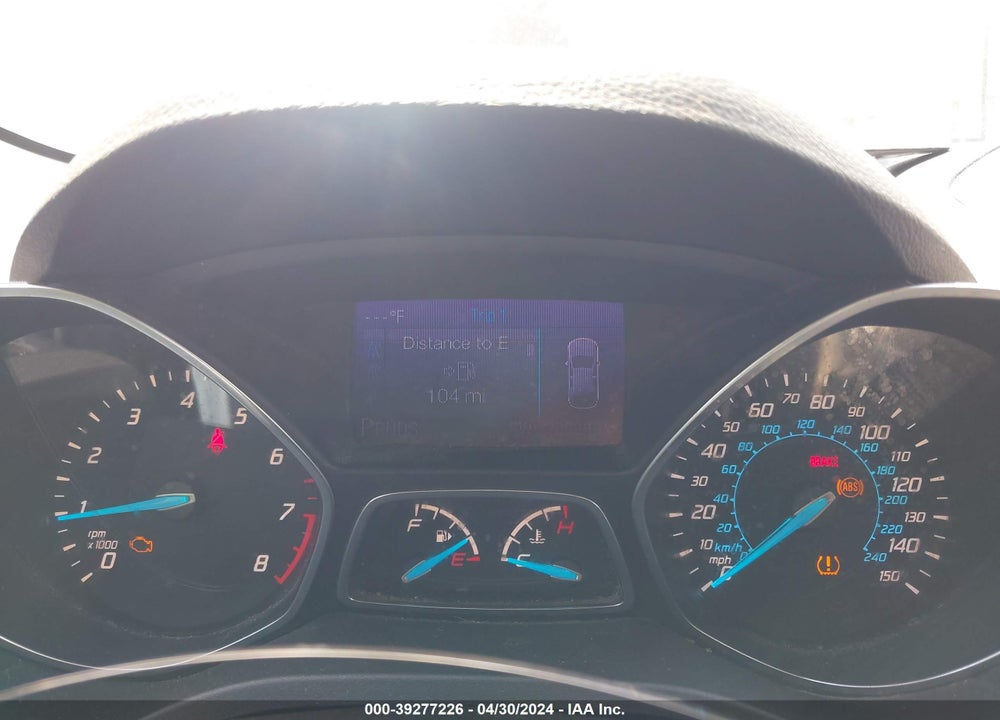 2013 FORD ESCAPE S VIN: 1FMCU0F75DUC31962