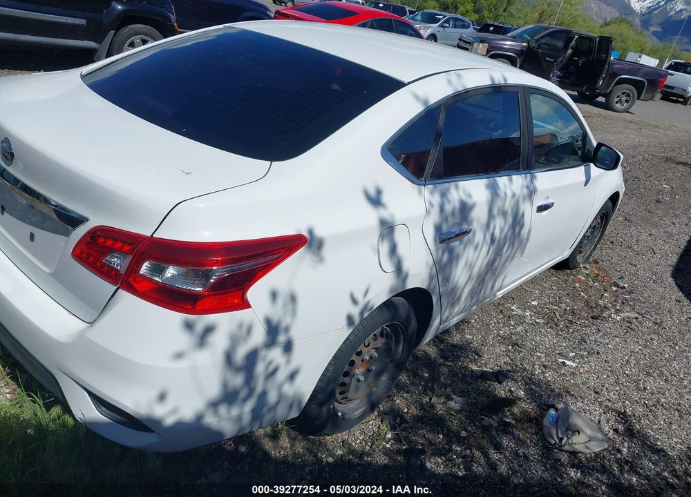 2016 NISSAN SENTRA S VIN: 3N1AB7AP6GY286975