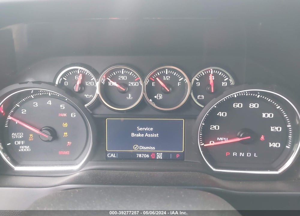 2019 CHEVROLET SILVERADO 1500 LT TRAIL BOSS VIN: 3GCPYFED0KG312467