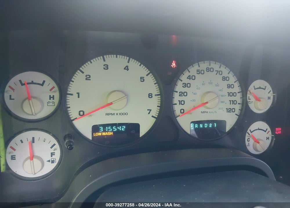 2005 DODGE RAM 1500 ST VIN: 1D7HA18N95S325074