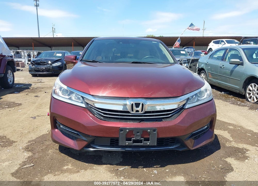 2017 HONDA ACCORD HYBRID EX-L VIN: JHMCR6F5XHC013808