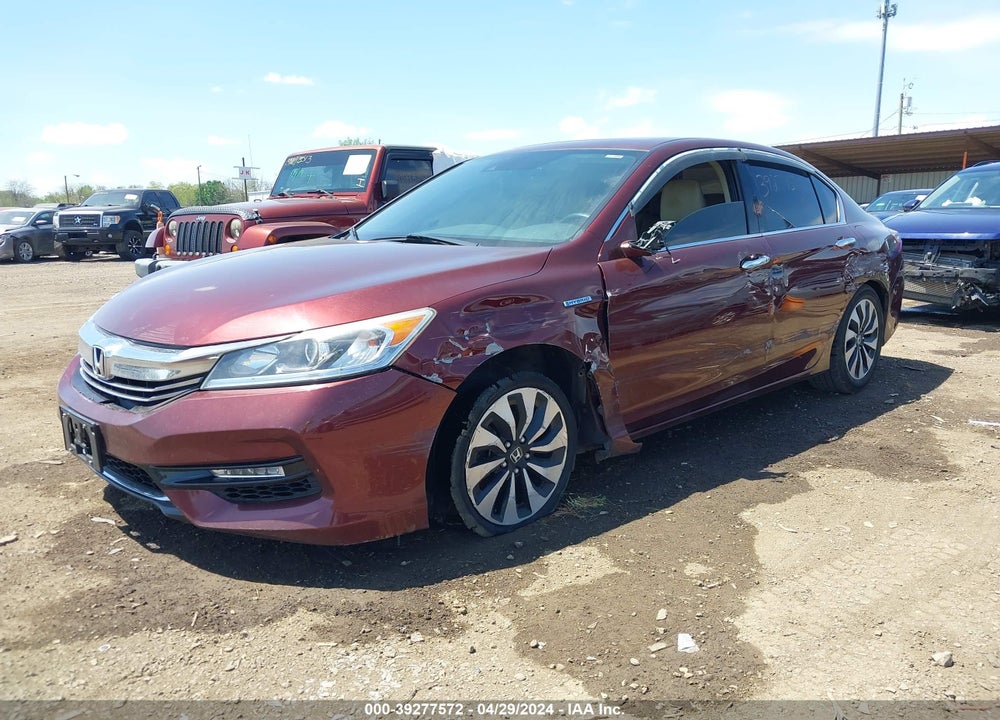 2017 HONDA ACCORD HYBRID EX-L VIN: JHMCR6F5XHC013808