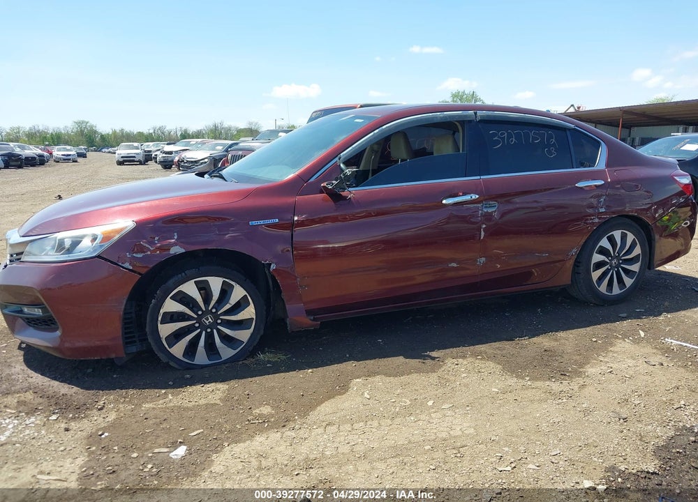 2017 HONDA ACCORD HYBRID EX-L VIN: JHMCR6F5XHC013808