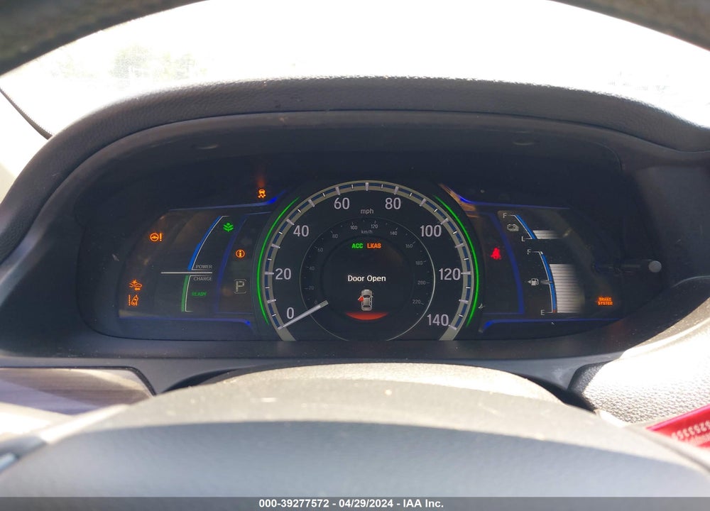 2017 HONDA ACCORD HYBRID EX-L VIN: JHMCR6F5XHC013808