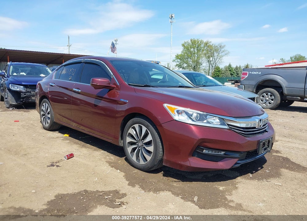 2017 HONDA ACCORD HYBRID EX-L VIN: JHMCR6F5XHC013808