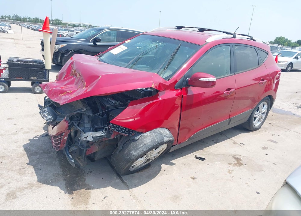 2012 HYUNDAI TUCSON GLS VIN: KM8JU3AC6CU468570